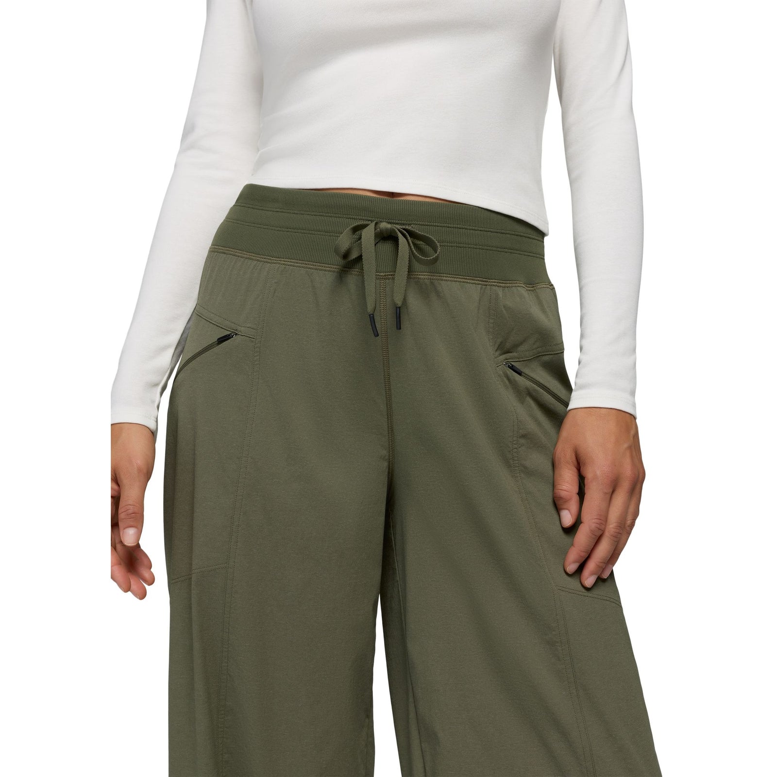 Koen Mid Rise Wide Leg Pant prAna Women's Trousers