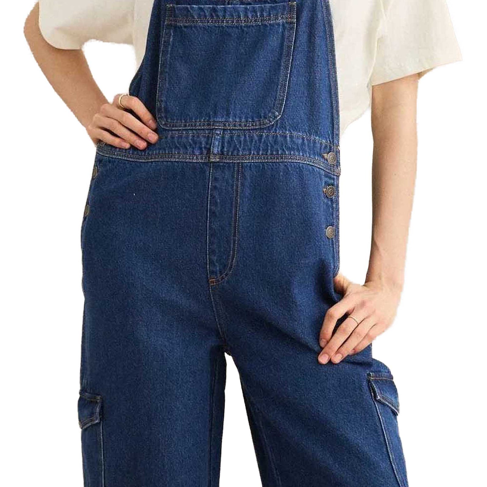 Charlie Wide Leg Cargo Overall | Women's Rhythm Women's Trousers