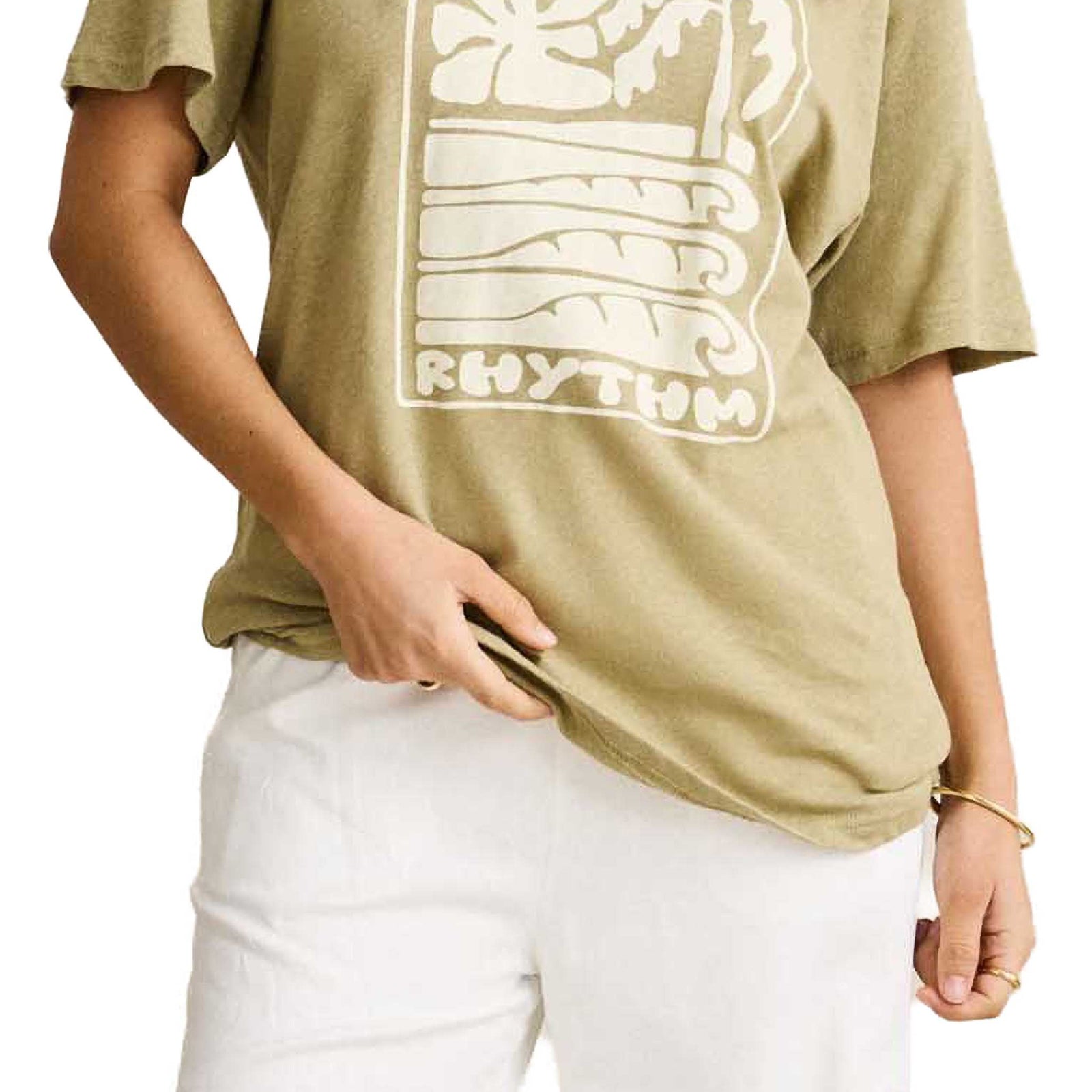 Palm And Sun Oversized Tee | Women's Rhythm Women's Tees