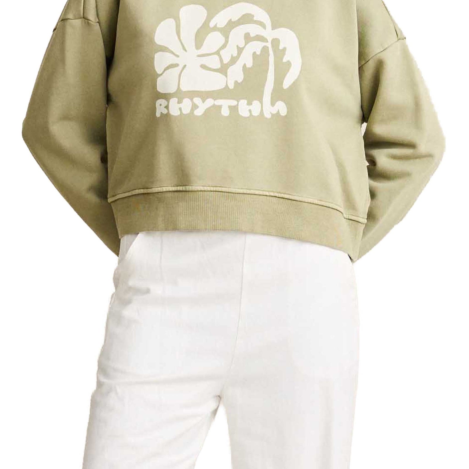 Sun And Palm Slouchy Fleece | Women's Rhythm Women's Jumpers