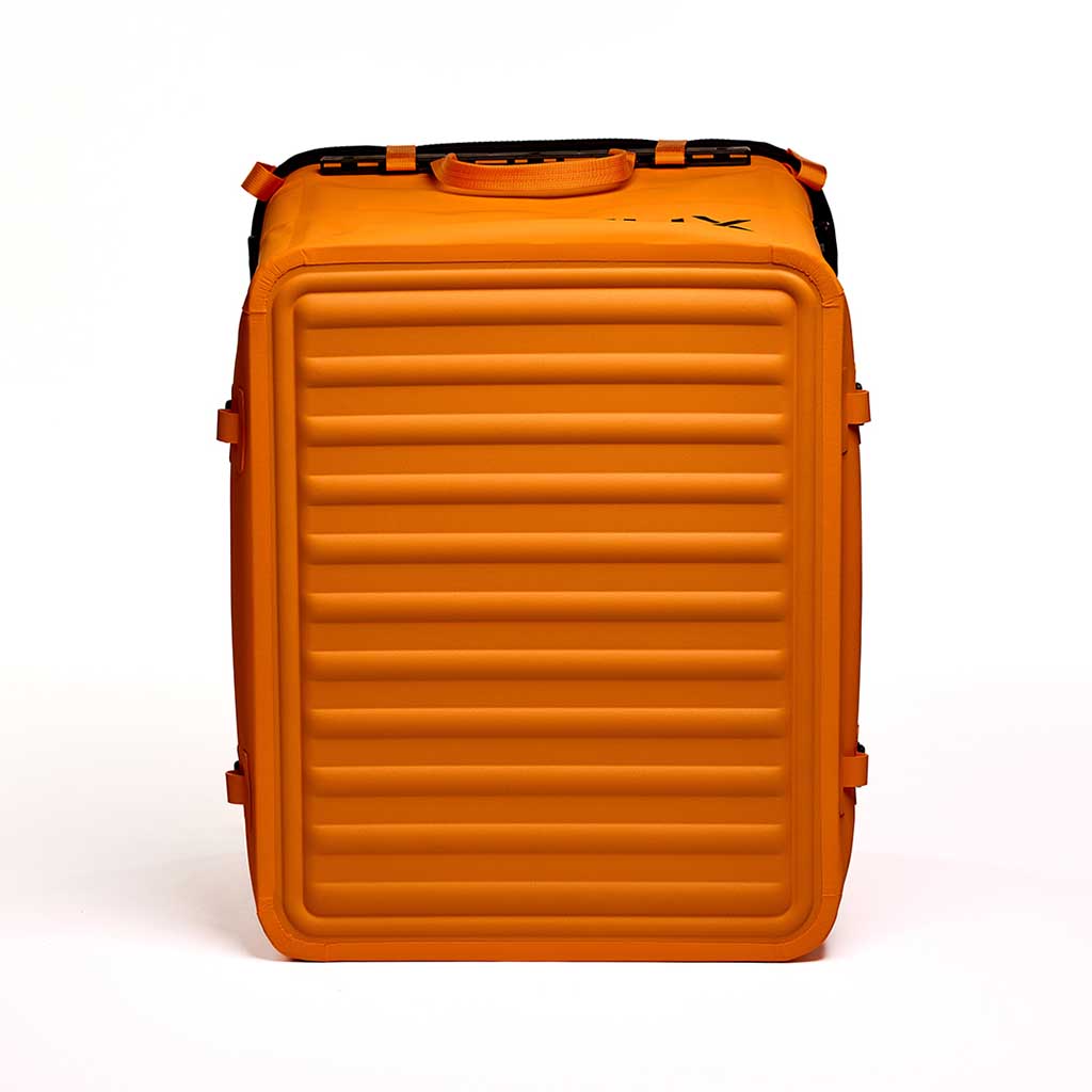RUX 70L | Tri-Fold Lid RUX PK0124-70OR Camp Storage Boxes 70L / Orange