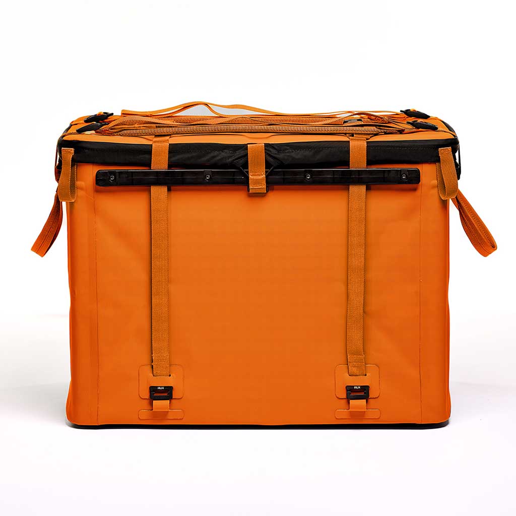 RUX 70L | Tri-Fold Lid RUX PK0124-70OR Camp Storage Boxes 70L / Orange