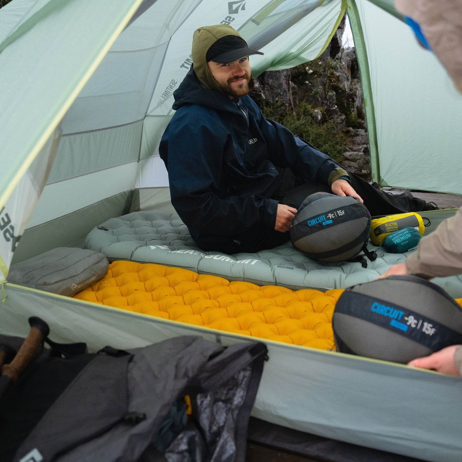 Sentinel XP2 Sea to Summit 53602 Tents XP2 / Frosty Green