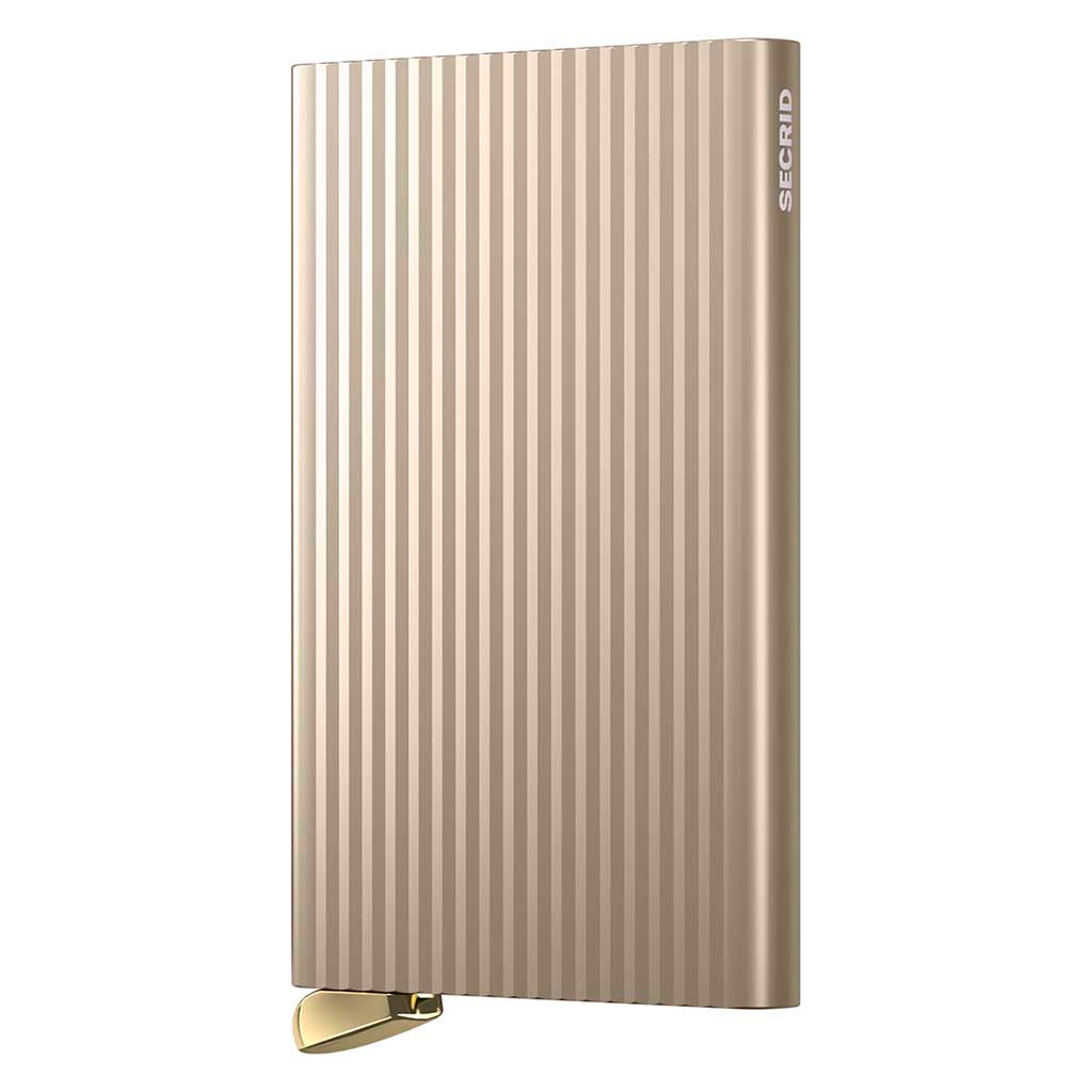 Cardprotector+ Fluted Secrid cfl-cashmere+ Wallets One Size / Fluted Cashmere