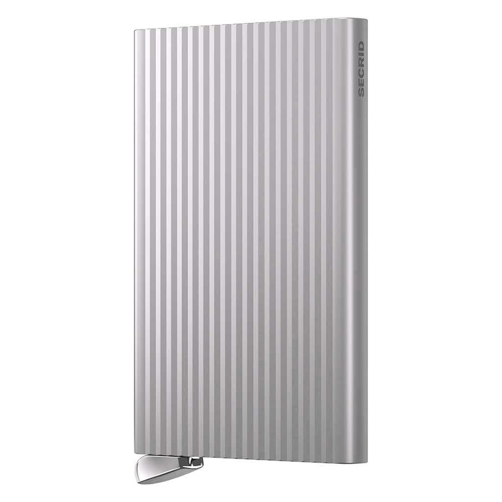 Cardprotector+ Fluted Secrid cfl-silver+ Wallets One Size / Fluted Silver