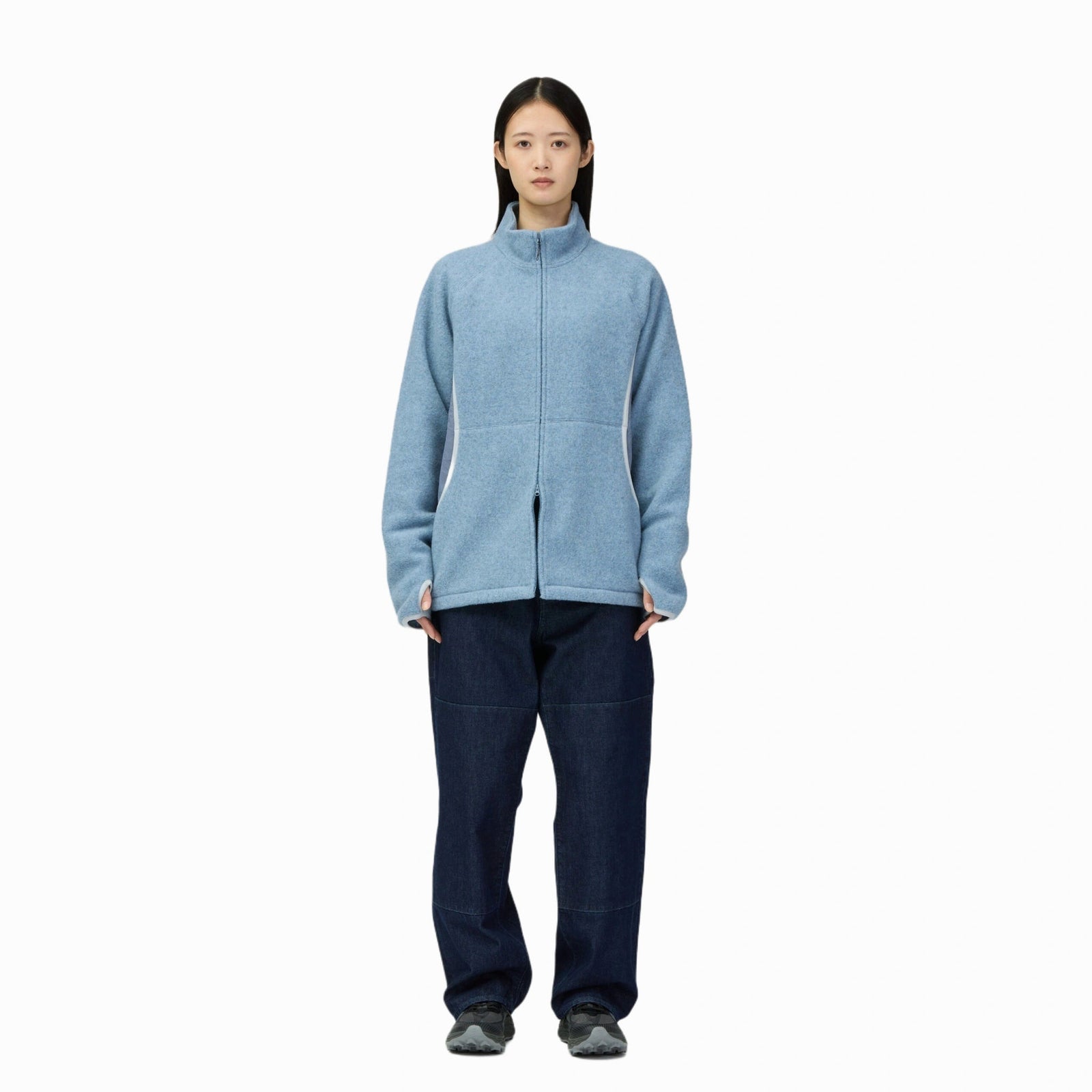 Calamai Wool Fleece Jacket Snow Peak Unisex Fleece Jackets