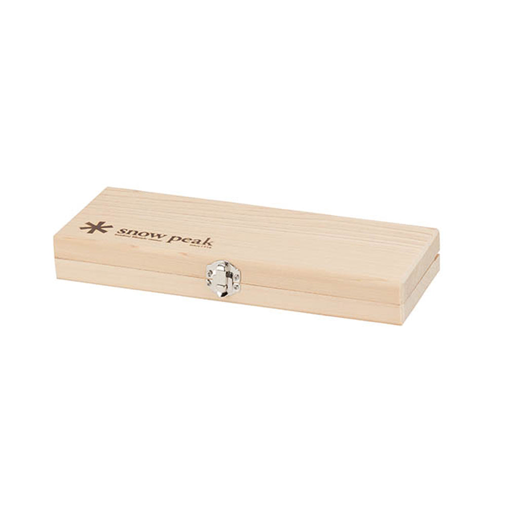 Cutting Board Set Snow Peak CS-207 Cooking Accessories M / Natural Wood/Stainless Steel