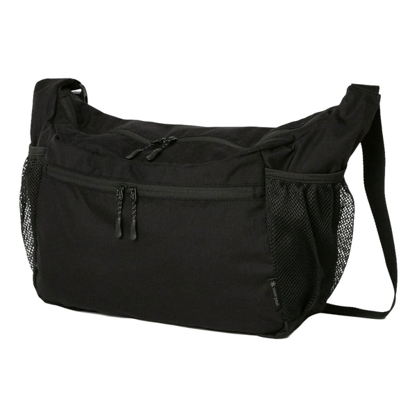 Everyday Use Middle Shoulder Bag Snow Peak AC-25SU40300019 Messenger Bags One Size / Black