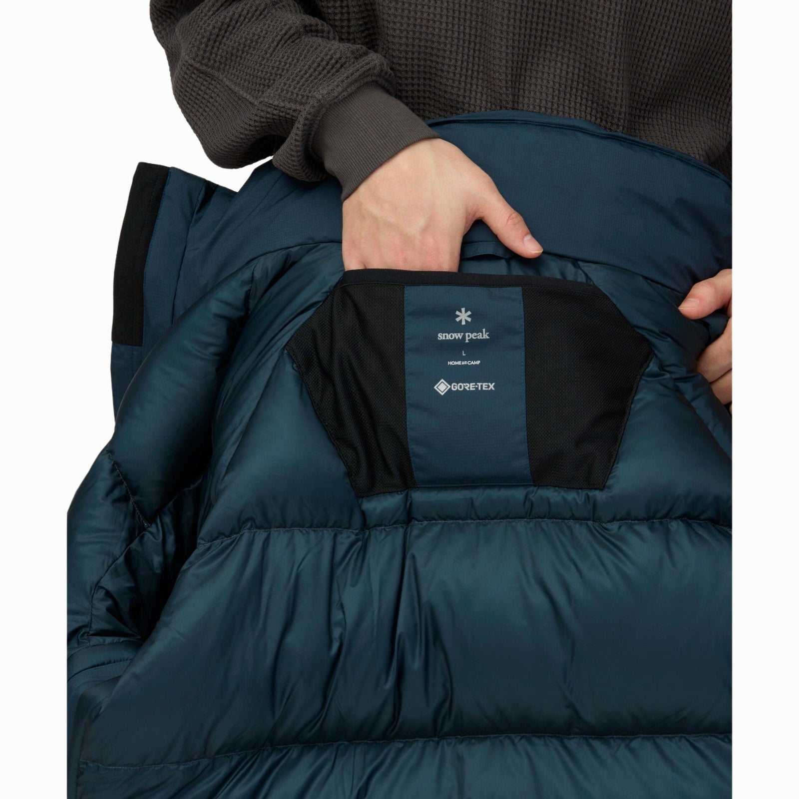 GORE-TEX Waterproof Down Jacket Snow Peak Unisex Puffer Jackets
