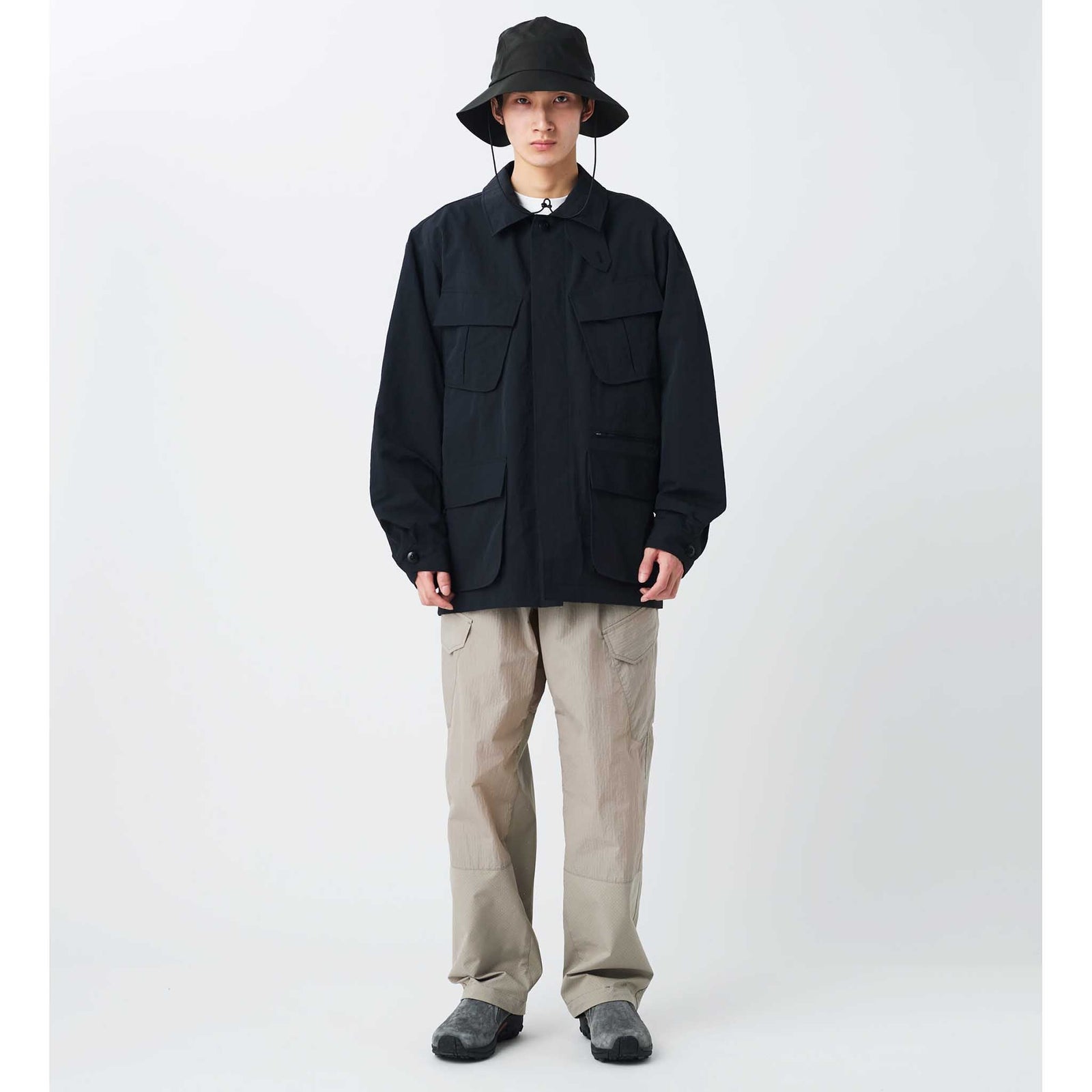 Nylon Washer Jacket Snow Peak Unisex Jackets