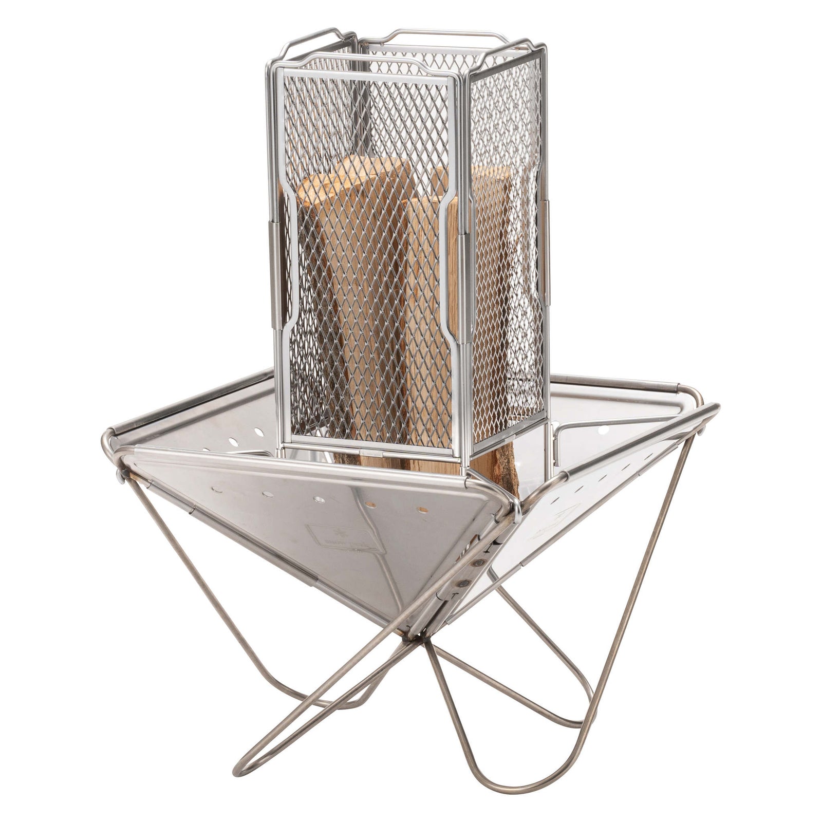 TAKIBI Hearth Starter Set Snow Peak SET-060EK Firepits One Size / Silver