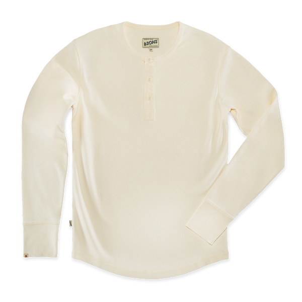 New Elder Henley Shirt &SONS Men's Henleys