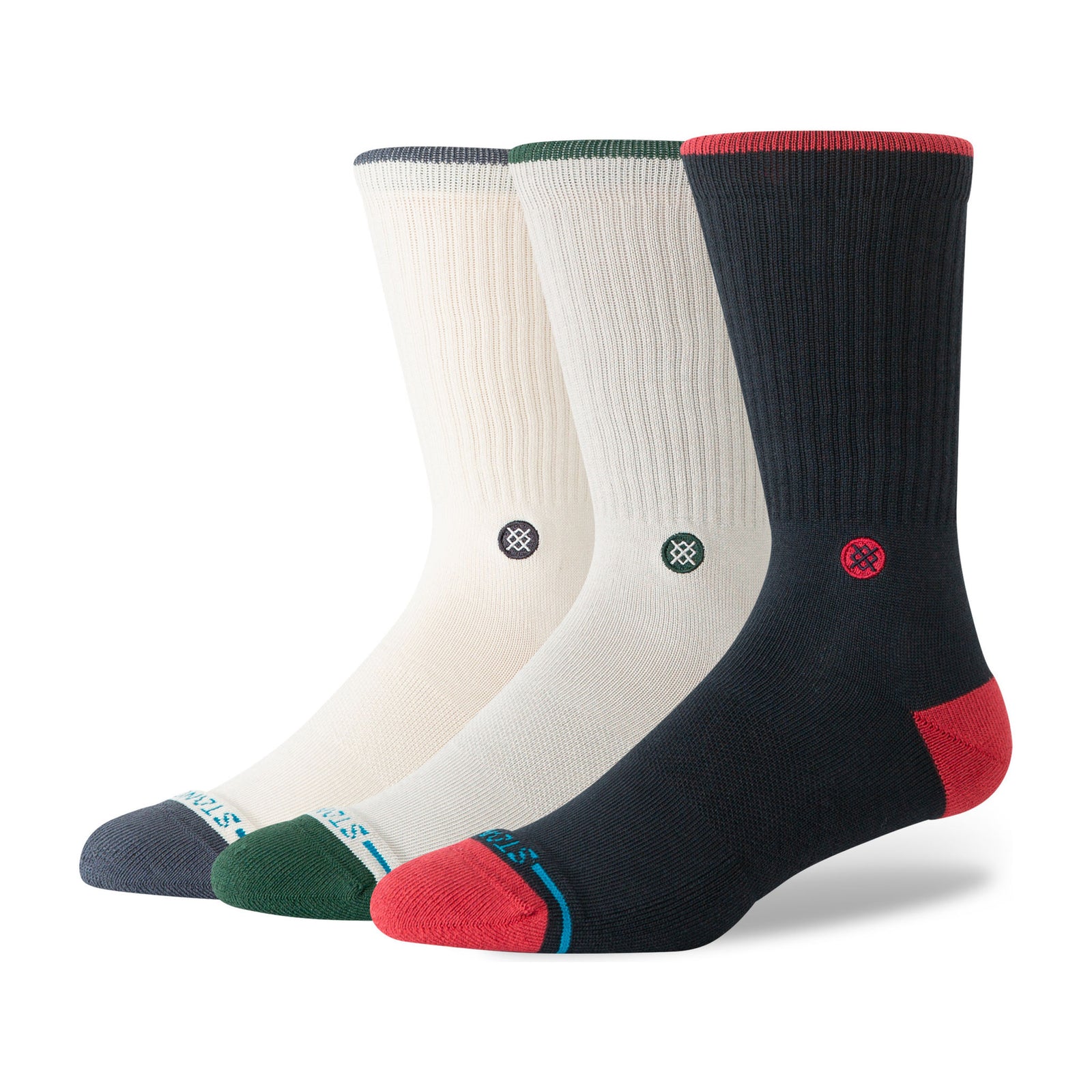 Toner Crew | 3 Pack Stance Men's Socks