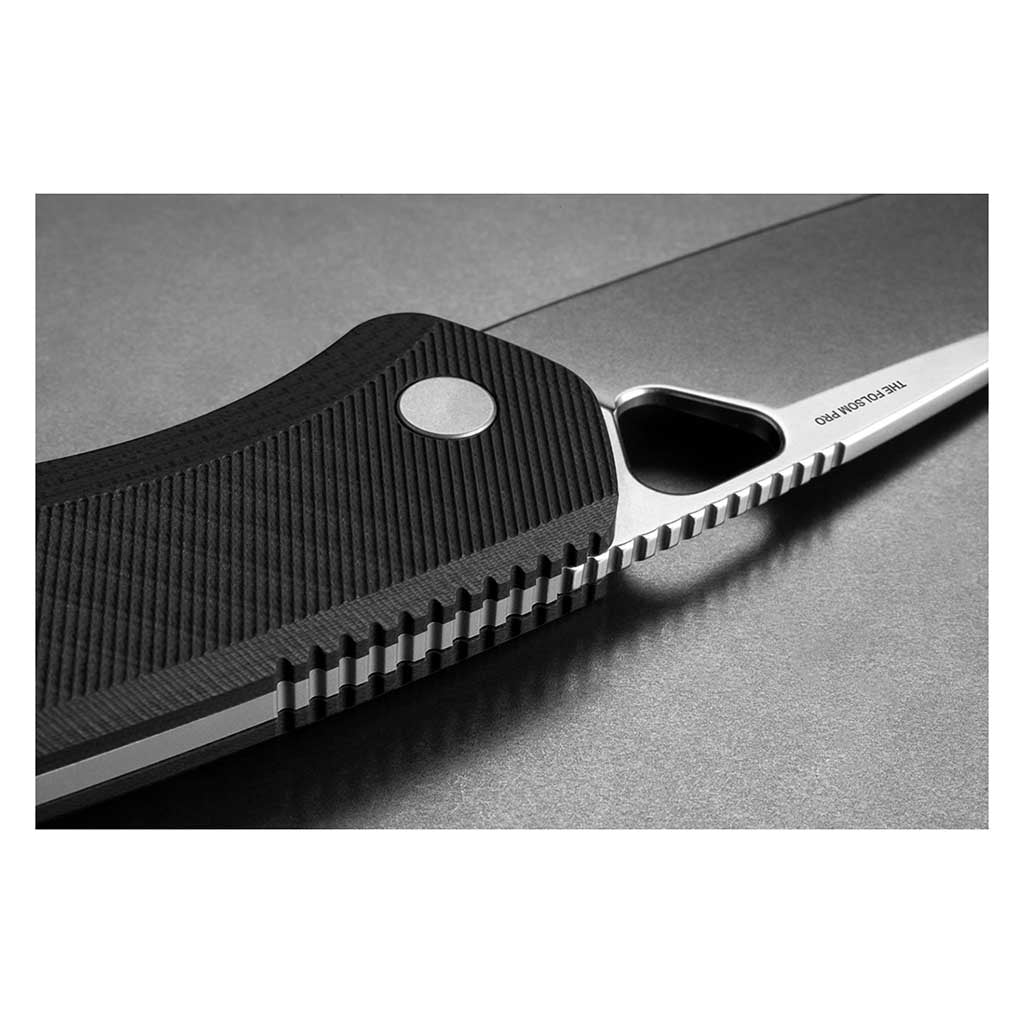 The Folsom Pro | Stonewash The James Brand KN129114-00 Knives One Size / Black/Stainless