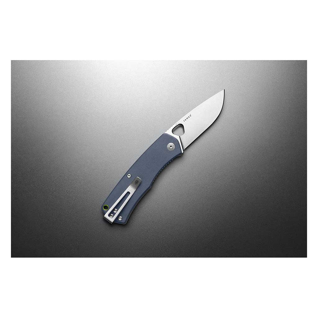 The Folsom | Stonewash The James Brand KN112254-00 Knives One Size / Tidal Blue