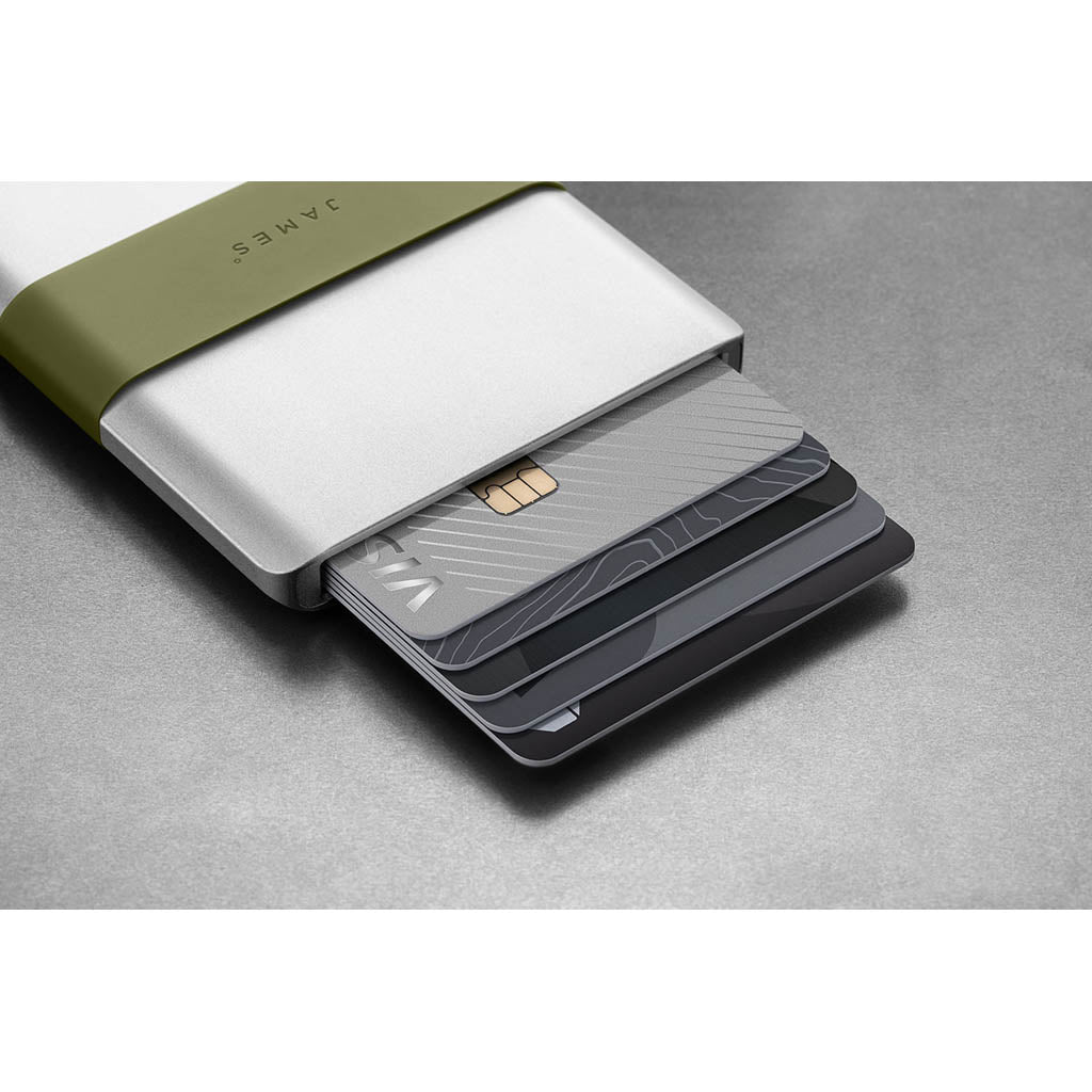 The Lowe The James Brand ES217997-10 Wallets One Size / Silver/Grove