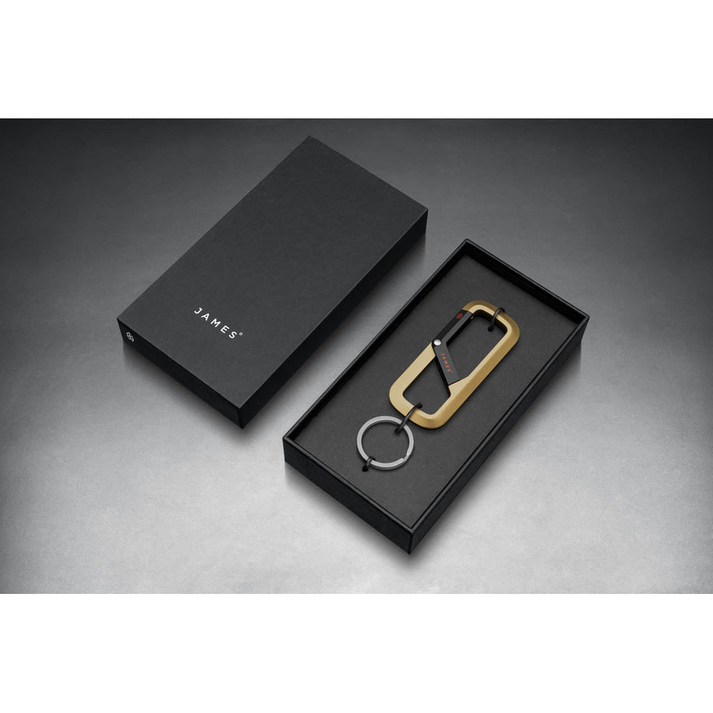 The Madison The James Brand ES216990-10 Keyrings One Size / Gold/Black
