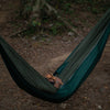 King Size Hammock Ticket To The Moon TMK0585 Hammocks 320 x 230mm / Dark Green/Leaf Green
