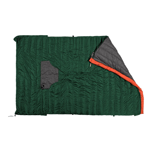 Moonblanket PRO 850 Ticket To The Moon TMBPRO851 Blankets One Size / Forest Green/Light Grey