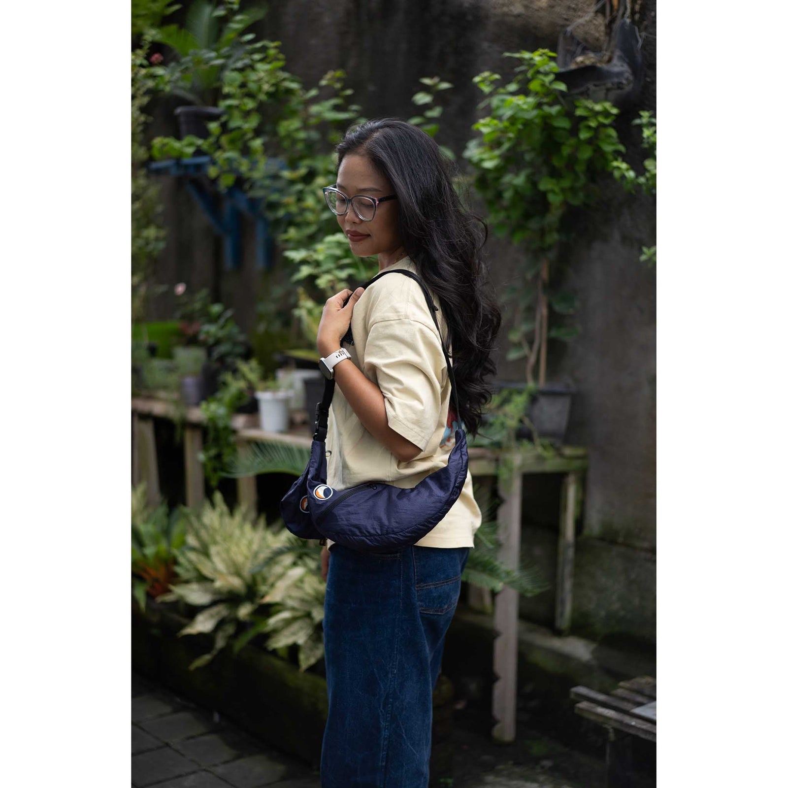 Sling Bag Basic Ticket To The Moon TMSLBB73 Sling Bags One Size / Jade Green