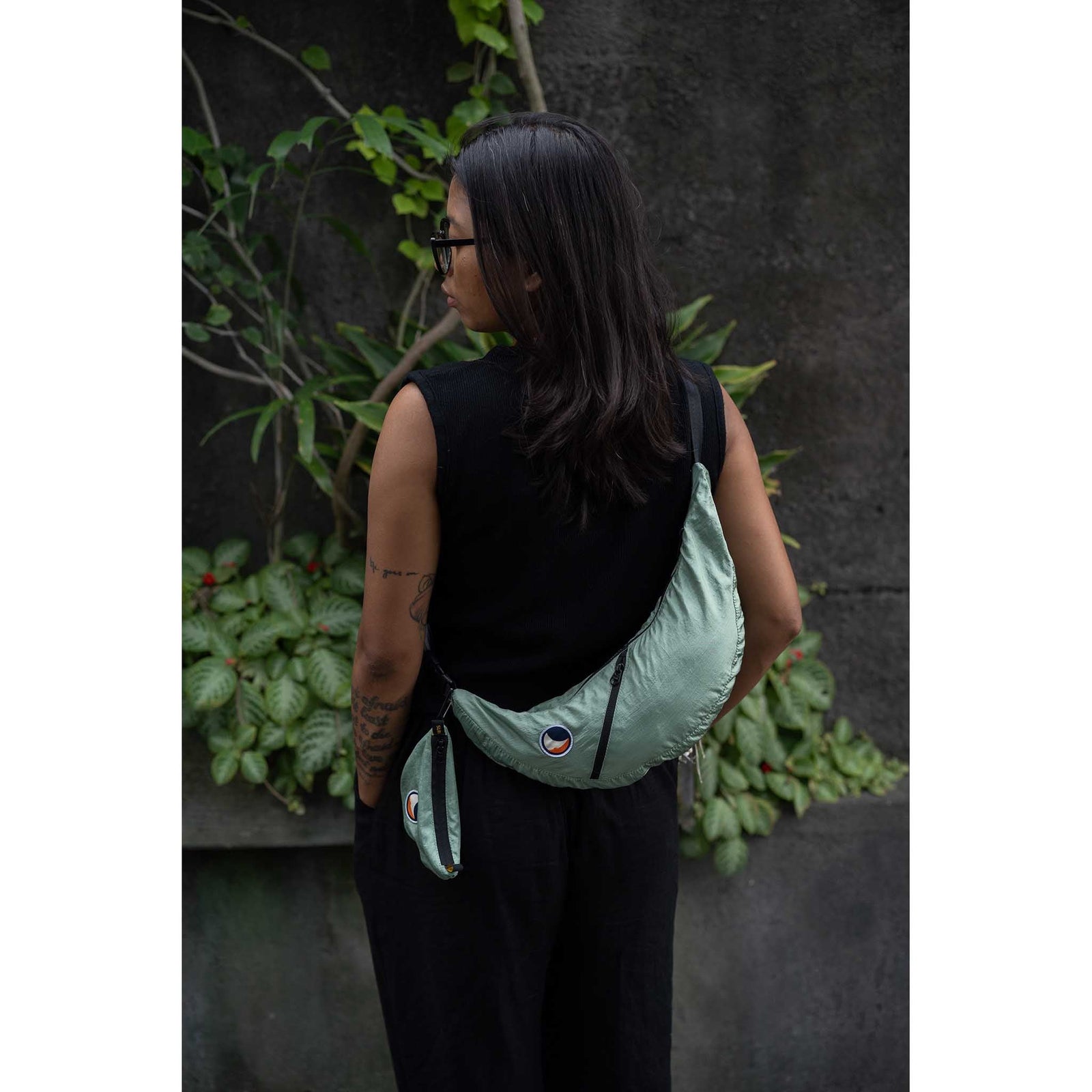 Sling Bag Basic Ticket To The Moon TMSLBB73 Sling Bags One Size / Jade Green