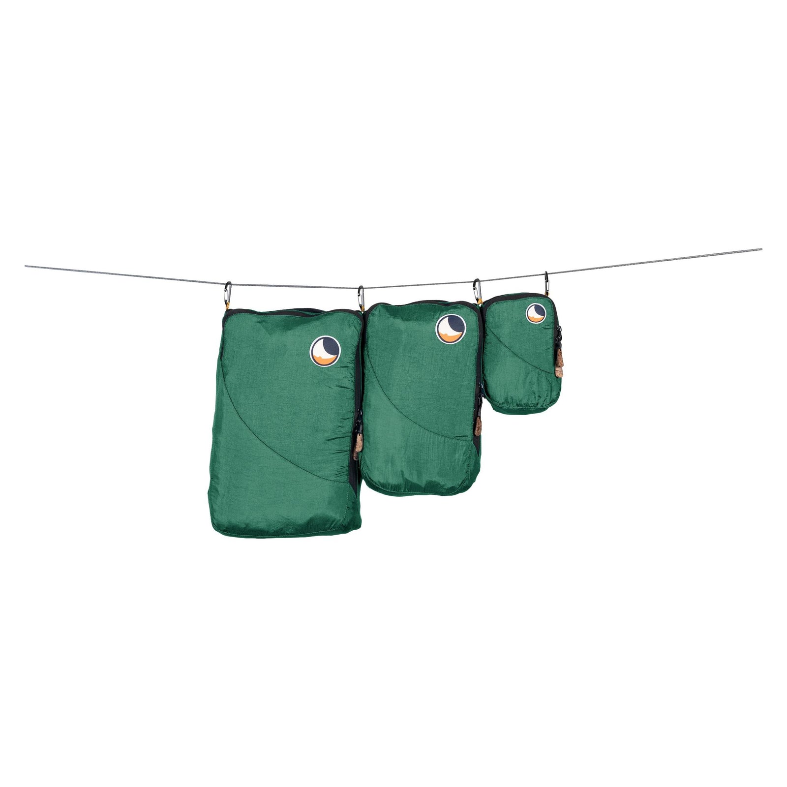 Travel Cube Ticket To The Moon TMTCS8989 Packing Cubes S / Petrol Green
