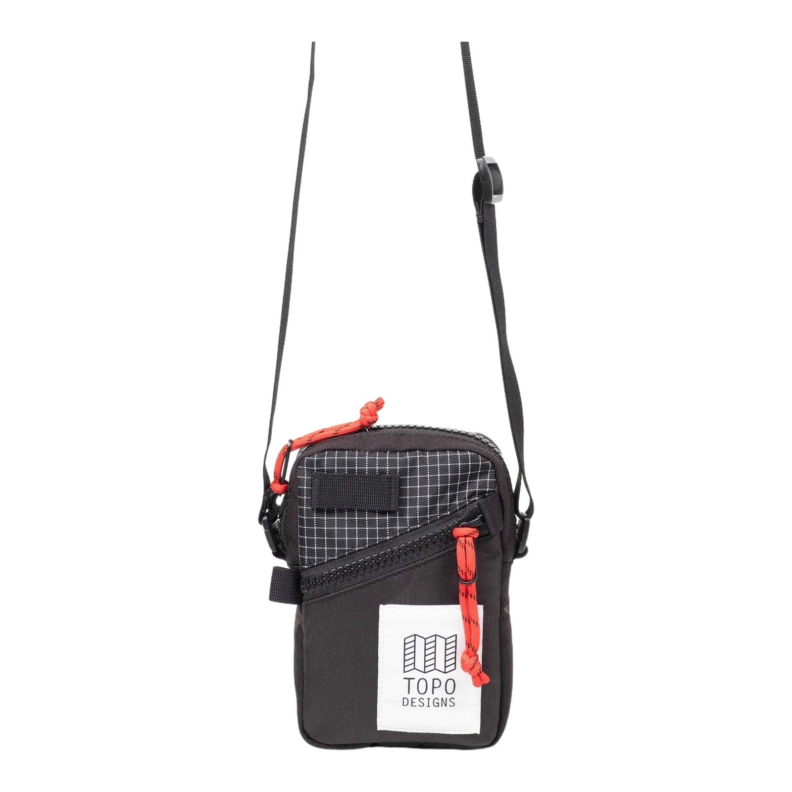 Mini Shoulder Bag Topo Designs 932424961000 Crossbody Bags One Size / Black/Grid