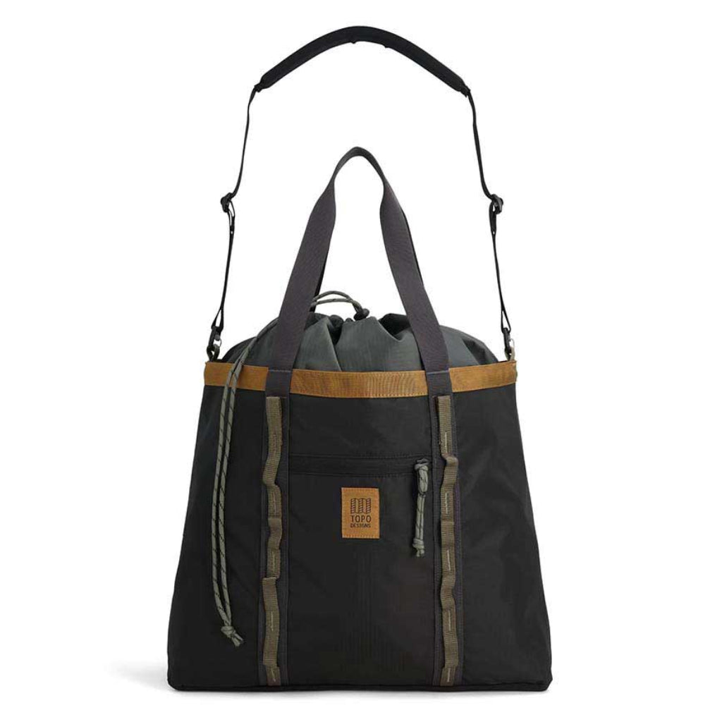 Mountain Utility Tote Topo Designs 932431024000 Gear Totes 33L / Black/Neutral