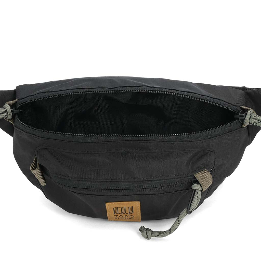 Mountain Waist Pack Topo Designs 932432024000 Bumbags One Size / Black/Neutral