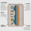 Ripstop Blanket Voited V2502BLPBCSPK Blankets One Size / Snowy Peak