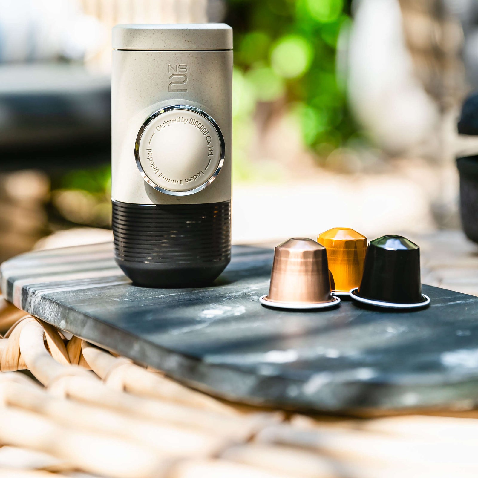 Minipresso NS2 Wacaco 4897066230917 Coffee Makers One Size / Stone Beige