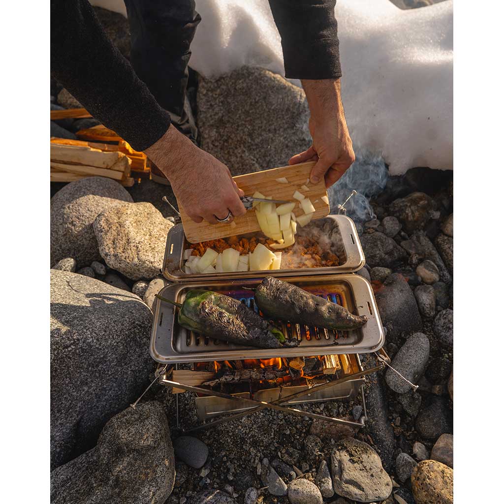 Cook Set Wolf and Grizzly 627843867623 Camp Cook Sets One Size / Stainless Steel