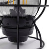 Railroad Lantern Barebones Living LIV-282 Lanterns One Size / Slate Grey