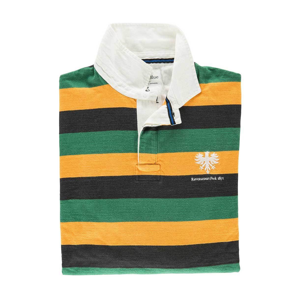 Ravenscourt Park 1871 Rugby Shirt Black & Blue 1871 Shirts - Rugby Shirts