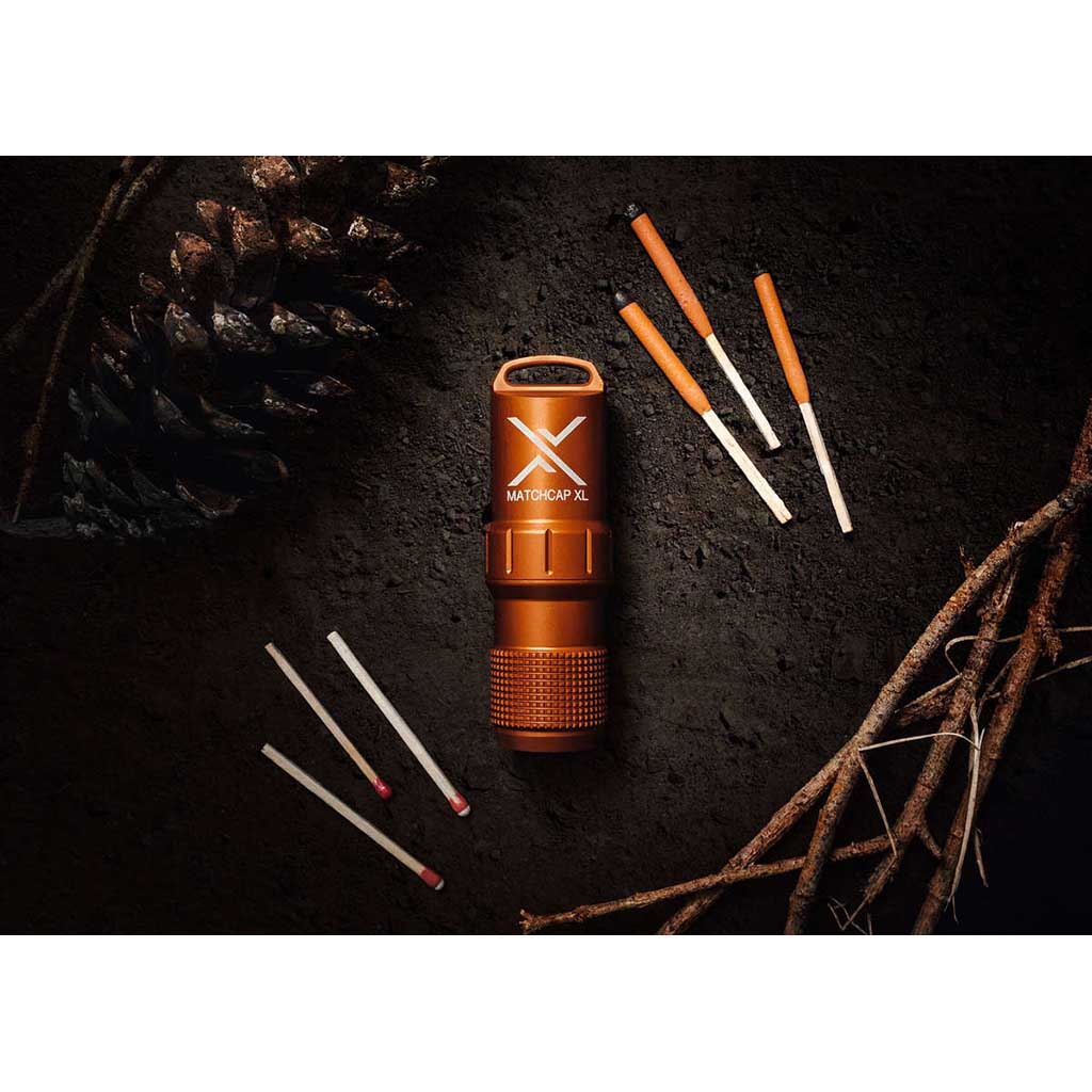 Matchcap XL Exotac 91037401557 Firestarters One Size / Blaze Orange