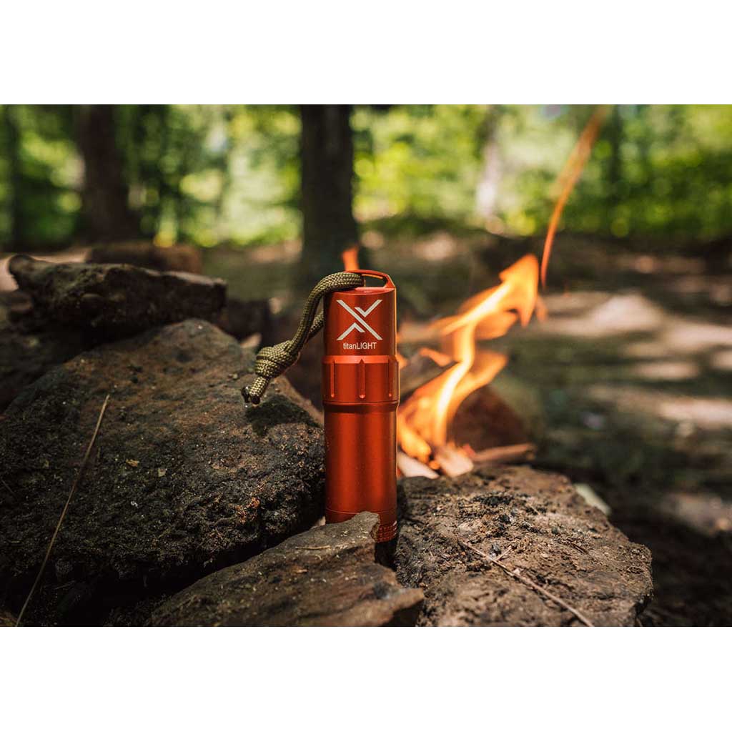 titanLIGHT Lighter Exotac 602573145081 Firestarters One Size / Orange