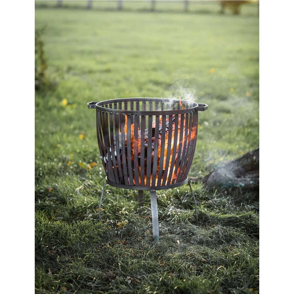 Barrington Fire Pit | Large Garden Trading FPST01 Firepits Large / Metal