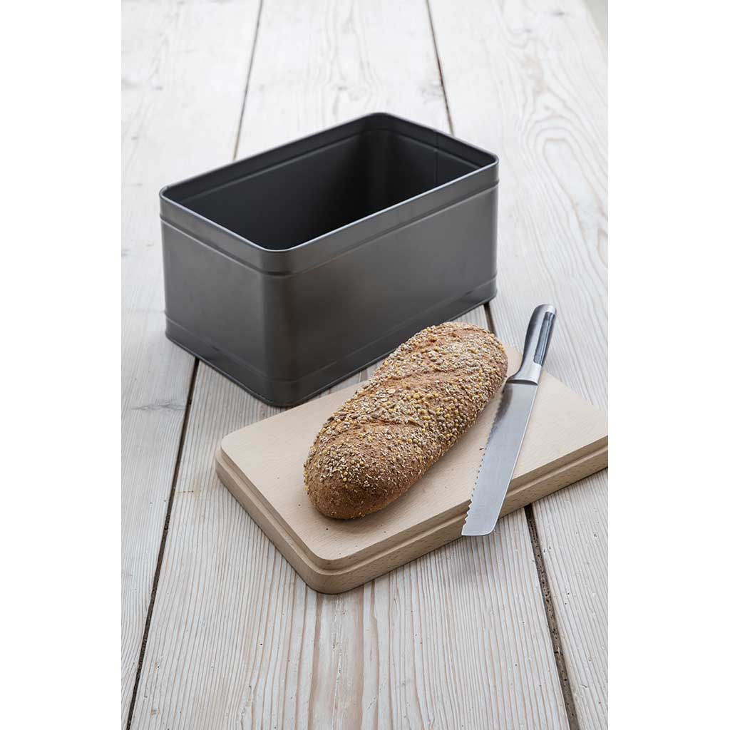 Borough Bread Bin Garden Trading BBCO02 Cooking Accessories One Size / Charcoal