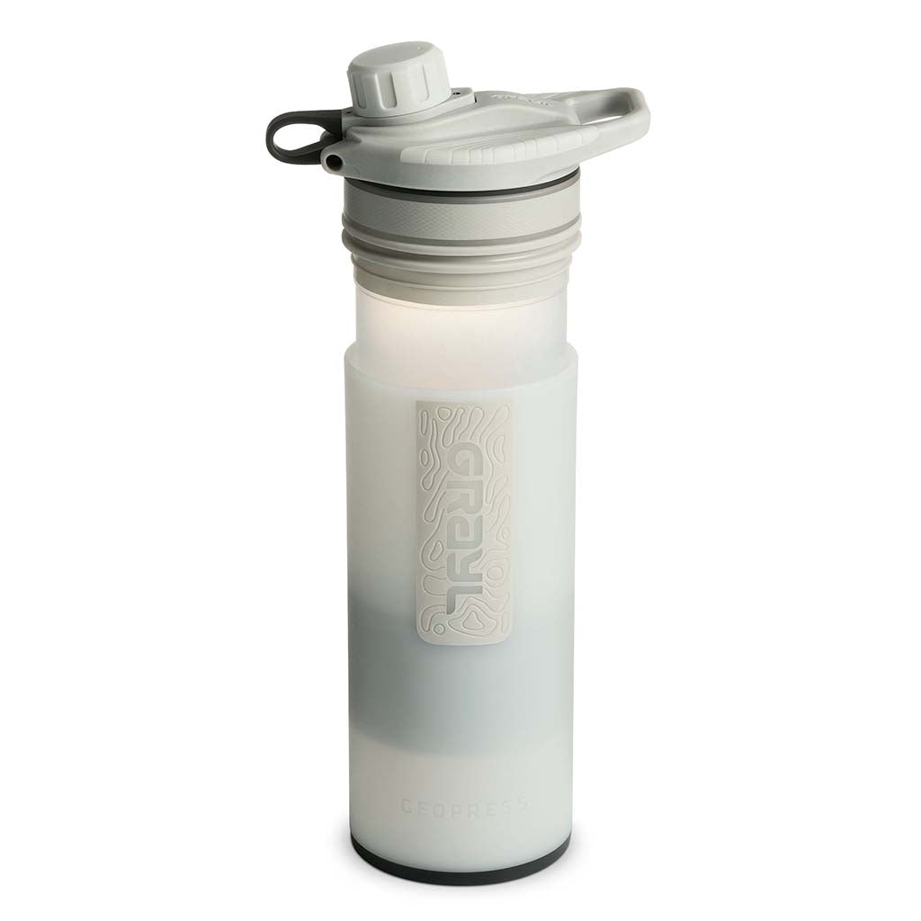 GeoPress Water Purifier Grayl GR-309069 Water Filters 710ml / Peak White