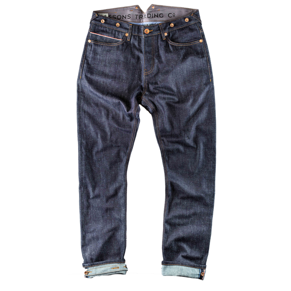 The New Frontier 400ml Selvedge Anti-bac Raw Denim Jeans