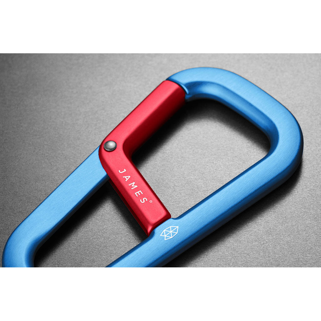 The Hardin The James Brand ES204950-10 Keyrings One Size / Cerulean/Red