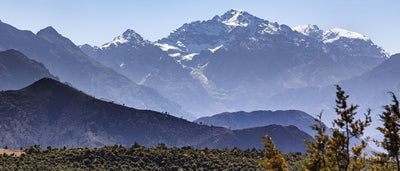 Randonnée à vélo dans le Haut Atlas du sud du Maroc