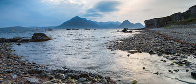 La tempête s'éloigne - Vélo d'hiver sur l'île de Skye