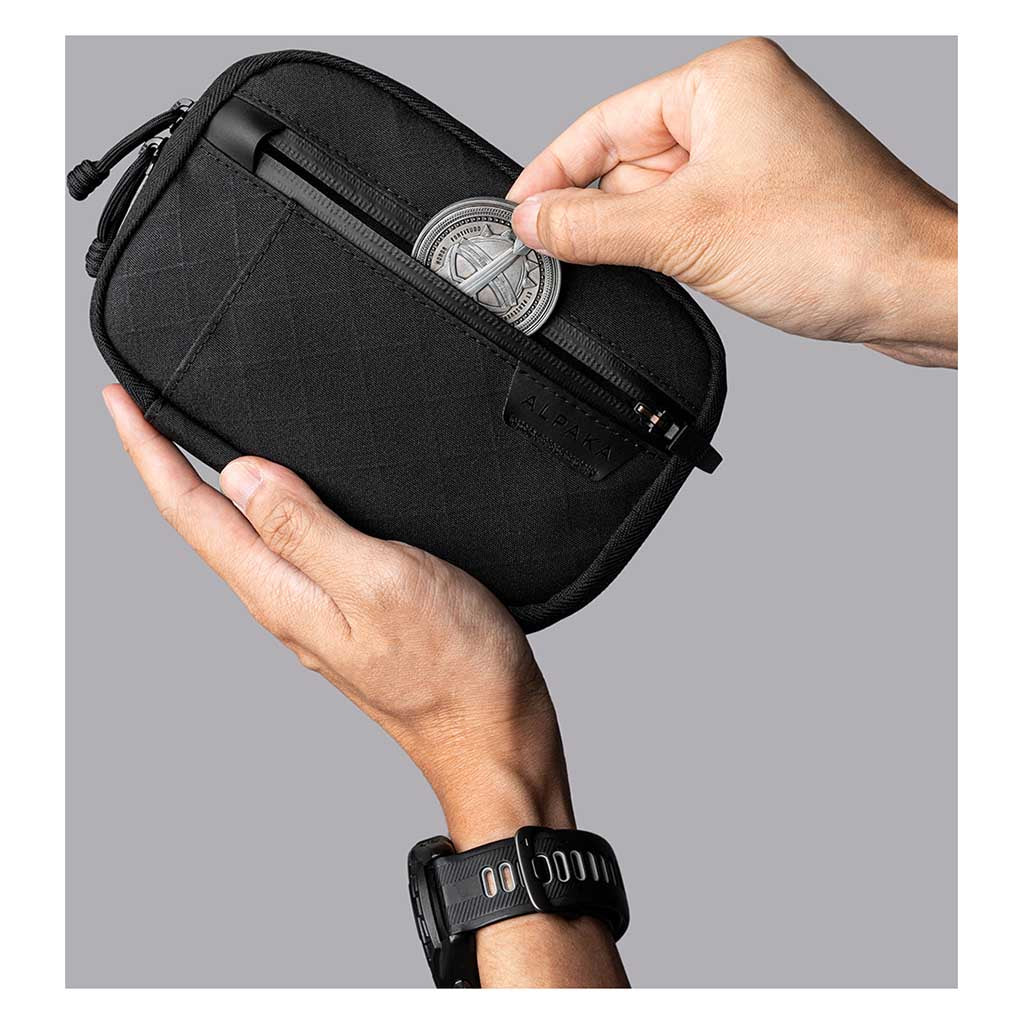 Admin Pouch Pro Alpaka AD010270122 Pouches 0.5L / Black | Axogrid 300D
