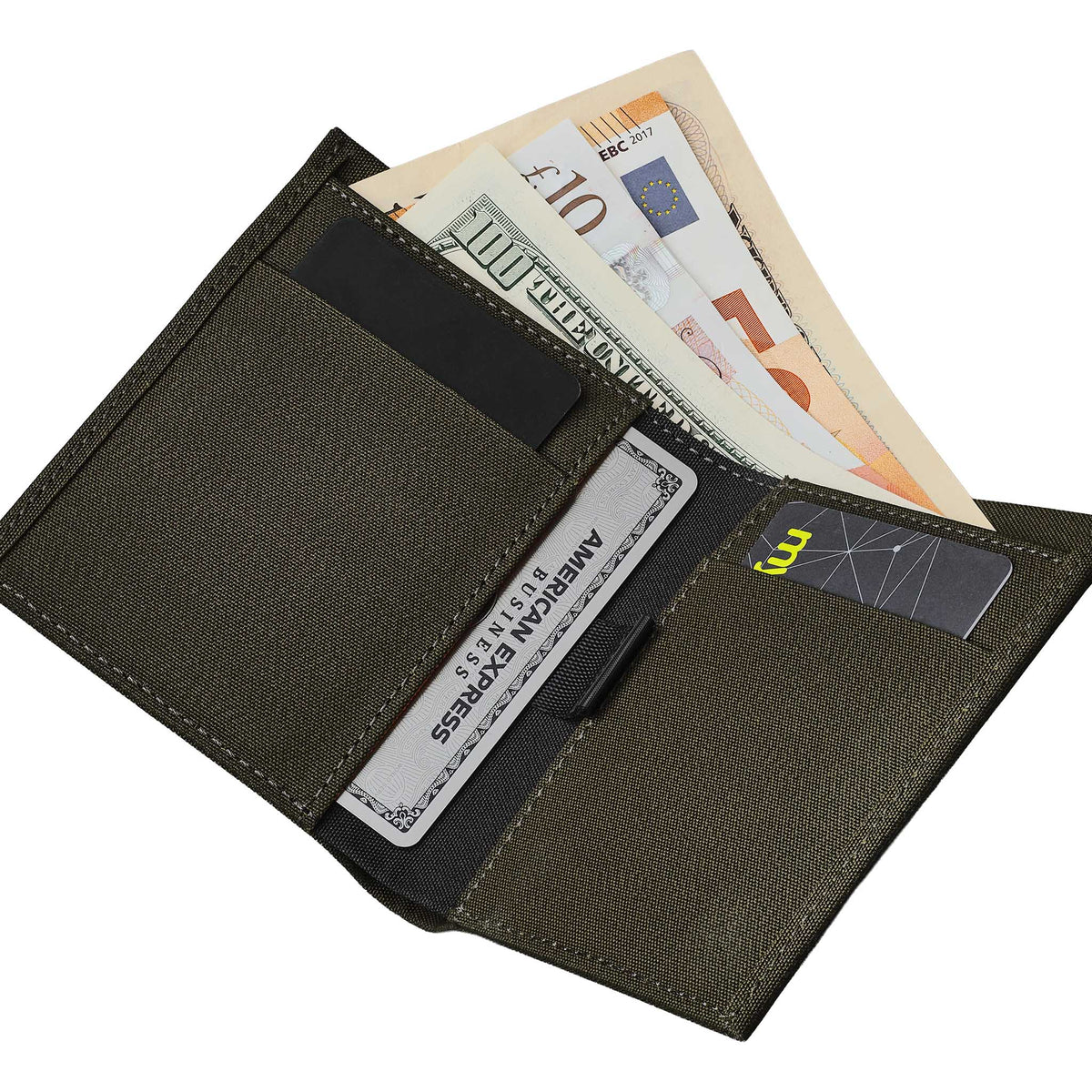 Ark Bifold Cash Wallet Alpaka AD010620121 Wallets One Size / Black | Axoflux 300D