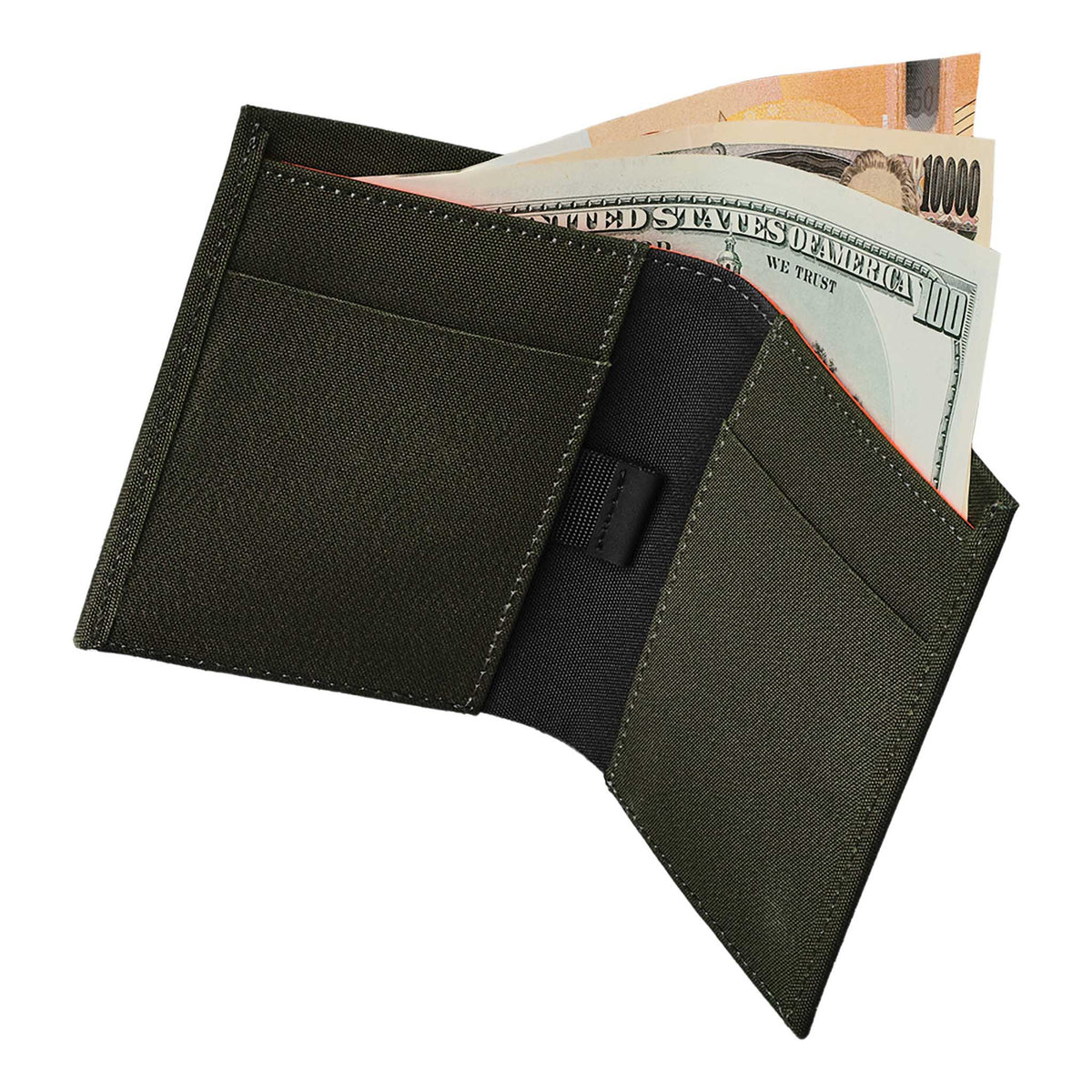 Ark Bifold Cash Wallet Alpaka AD010620122 Wallets One Size / Black | Axogrid 300D
