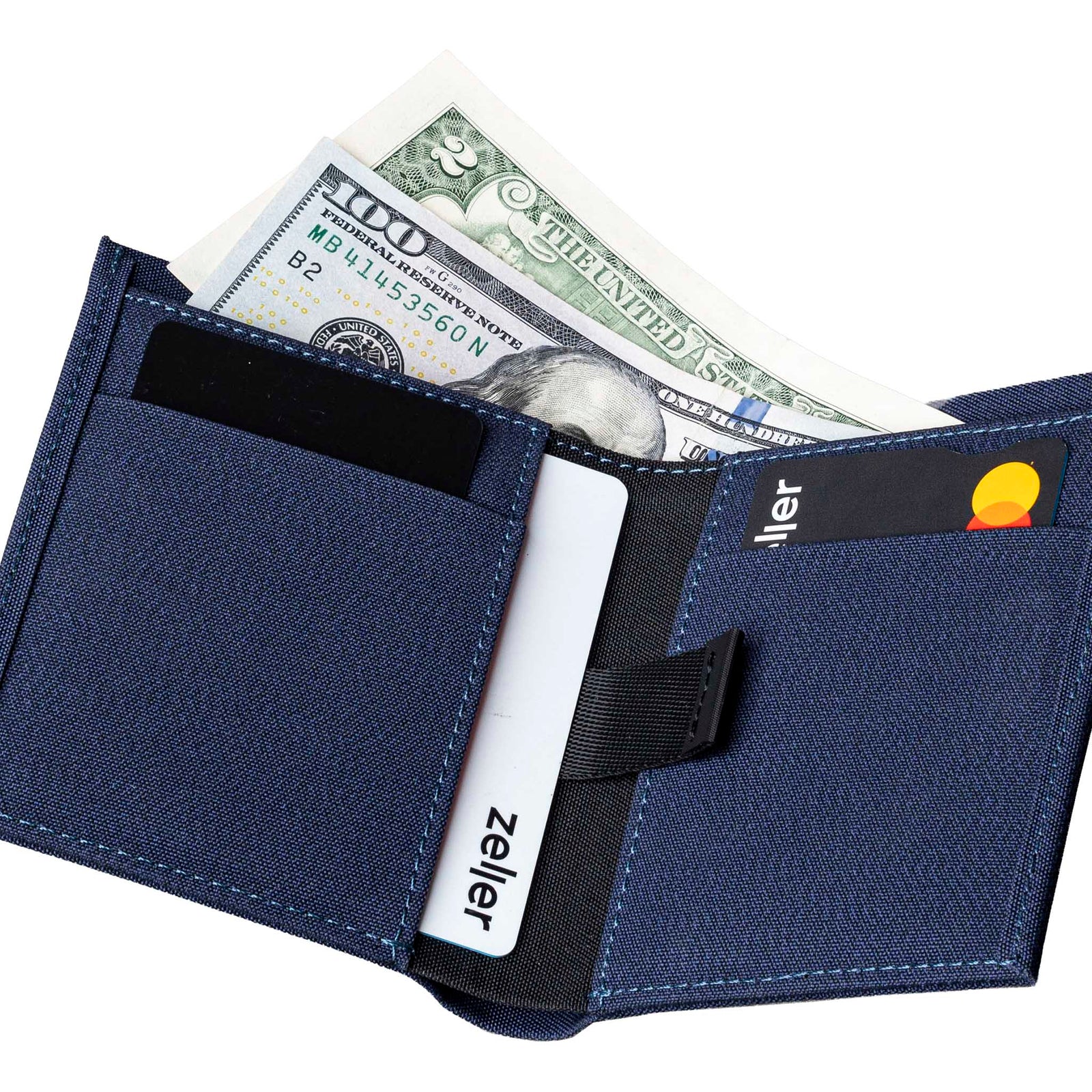Ark Bifold Cash Wallet Alpaka AD010620621 Wallets One Size / Blue | Axoflux 300D