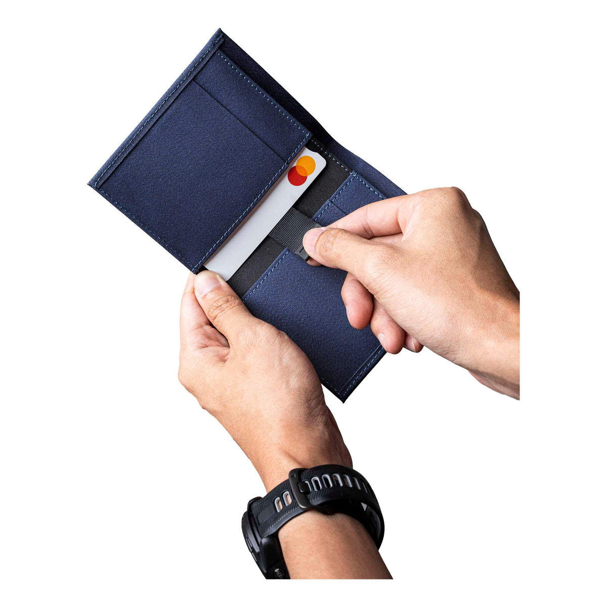 Ark Bifold Cash Wallet Alpaka AD010620621 Wallets One Size / Blue | Axoflux 300D