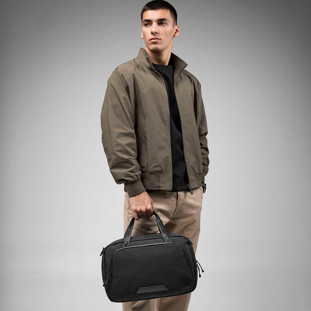 Bravo Brief | 14" Alpaka AA010910124 Briefcases 13L / Black Axoflux 400D Ripstop Nylon