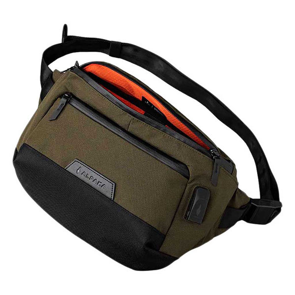 Bravo X Sling V2 Alpaka AA010100522 Sling Bags 6L / Army Green Axogrid 300D
